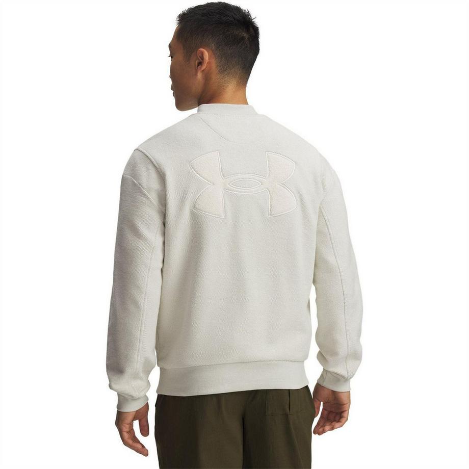 UNDER ARMOUR Bomberjacke mit besticktem Logo  
