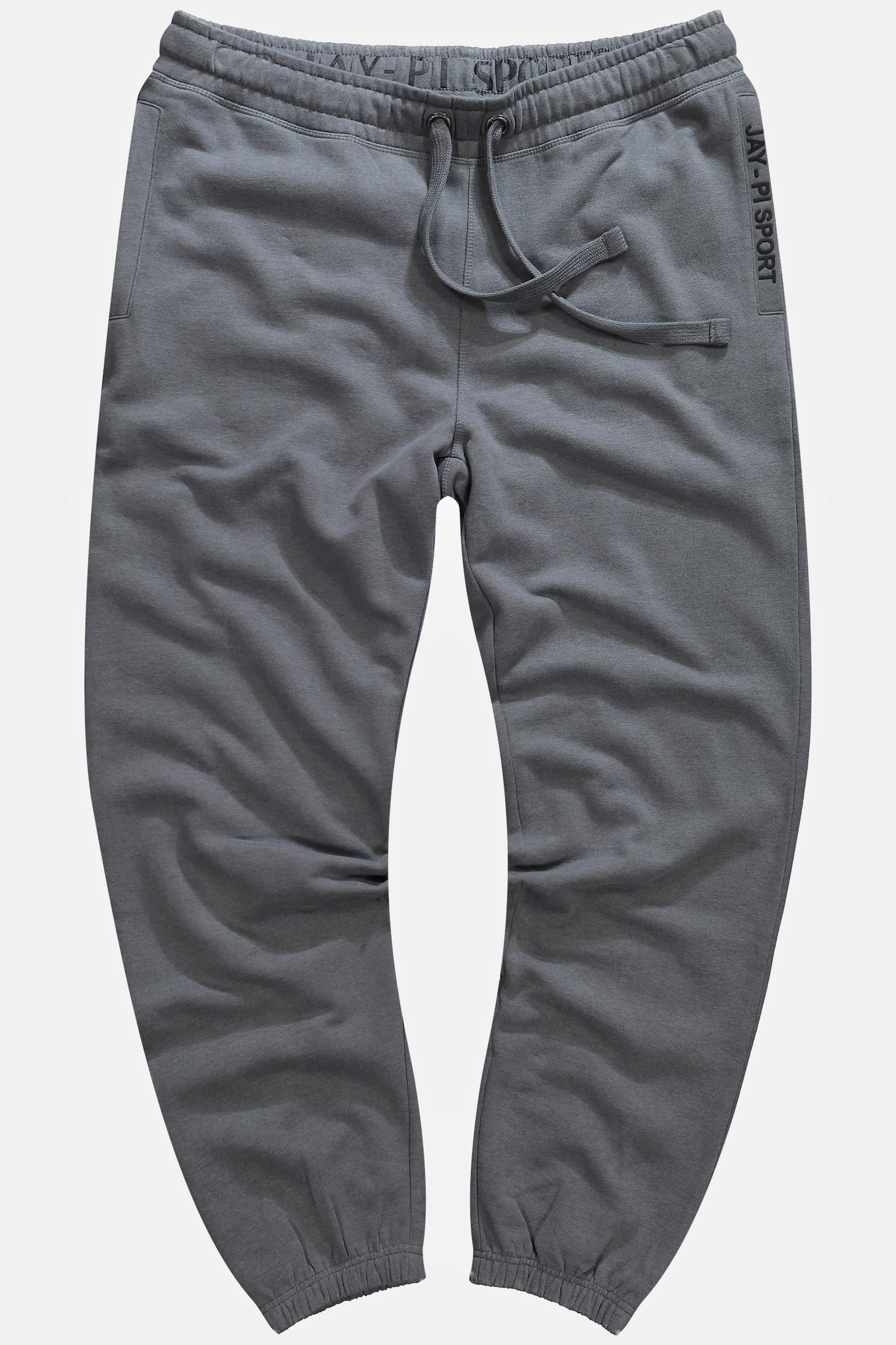 JP1880  Pantaloni per il fitness dalla vestibilità moderna in felpa con cintura elastica e tasche laterali 