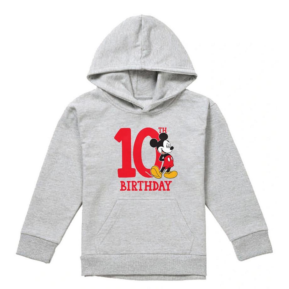 Sweat À Capuche 10ème Anniversaire Motif Mickey Mouse