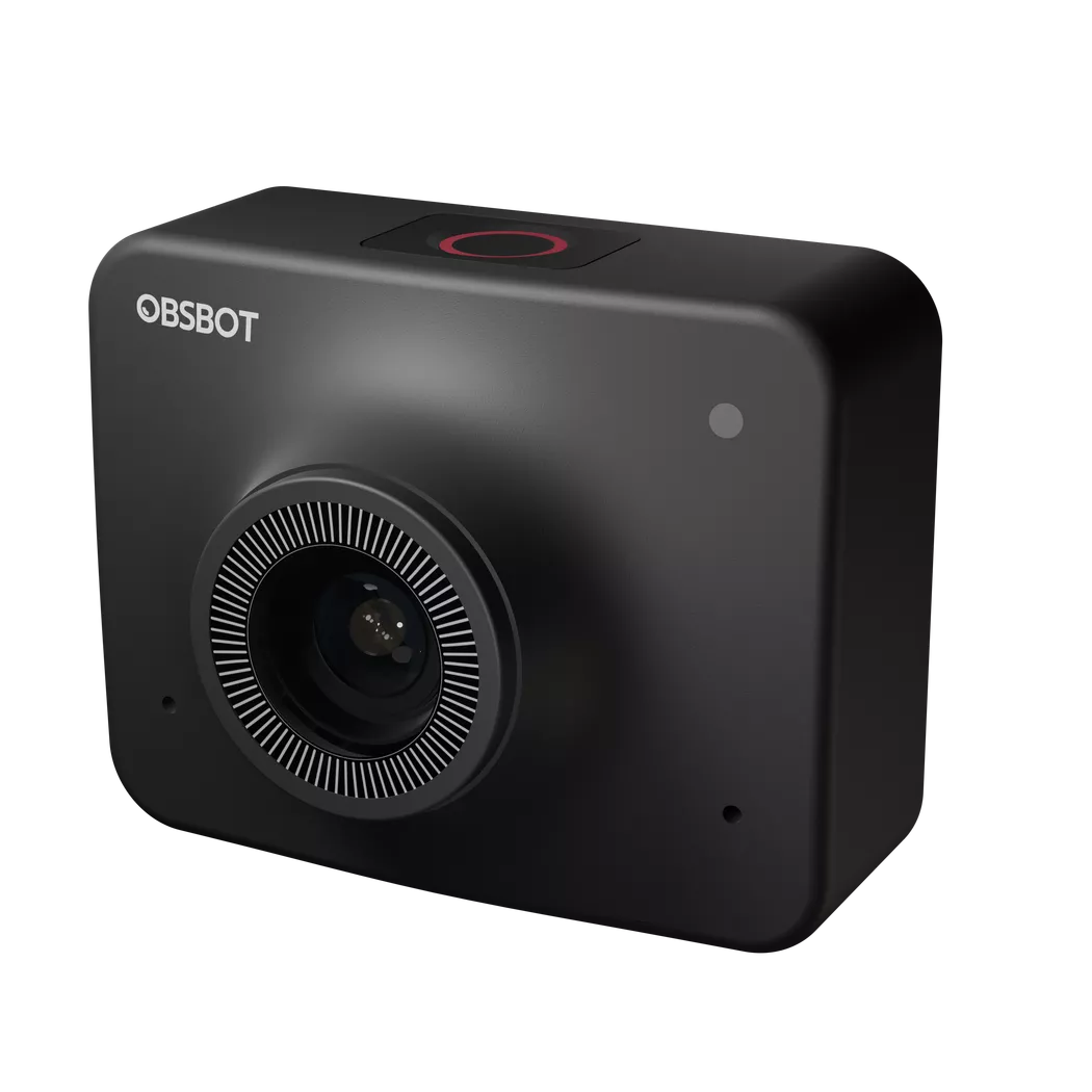 Obsbot - Meet 1080P AI-gestützte Webcam, Schwarz