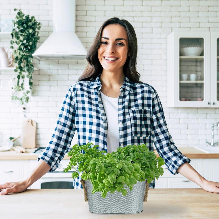 Northix  Zinkwanne mit gehämmerter Oberfläche, 2er-Set 