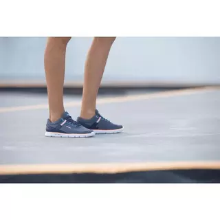 Chaussures marche urbaine femme Soft 540 blanc moucheté - Decathlon