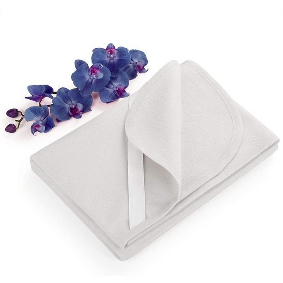 Molton Matratzenschoner Weiss, 100% Baumwolle,