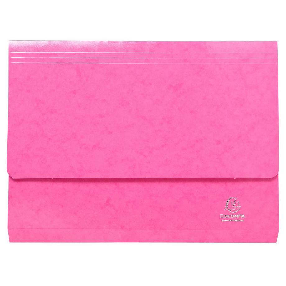 Exacompta Cartella con tasca cartoncino lustré 265 g/mq Iderama - A4 - x 25  