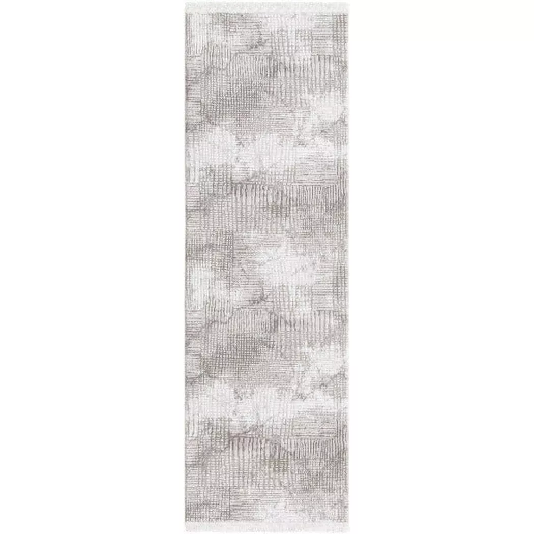 Hadorn - Teppich Davos Flawless, 60x180 cm, Grau