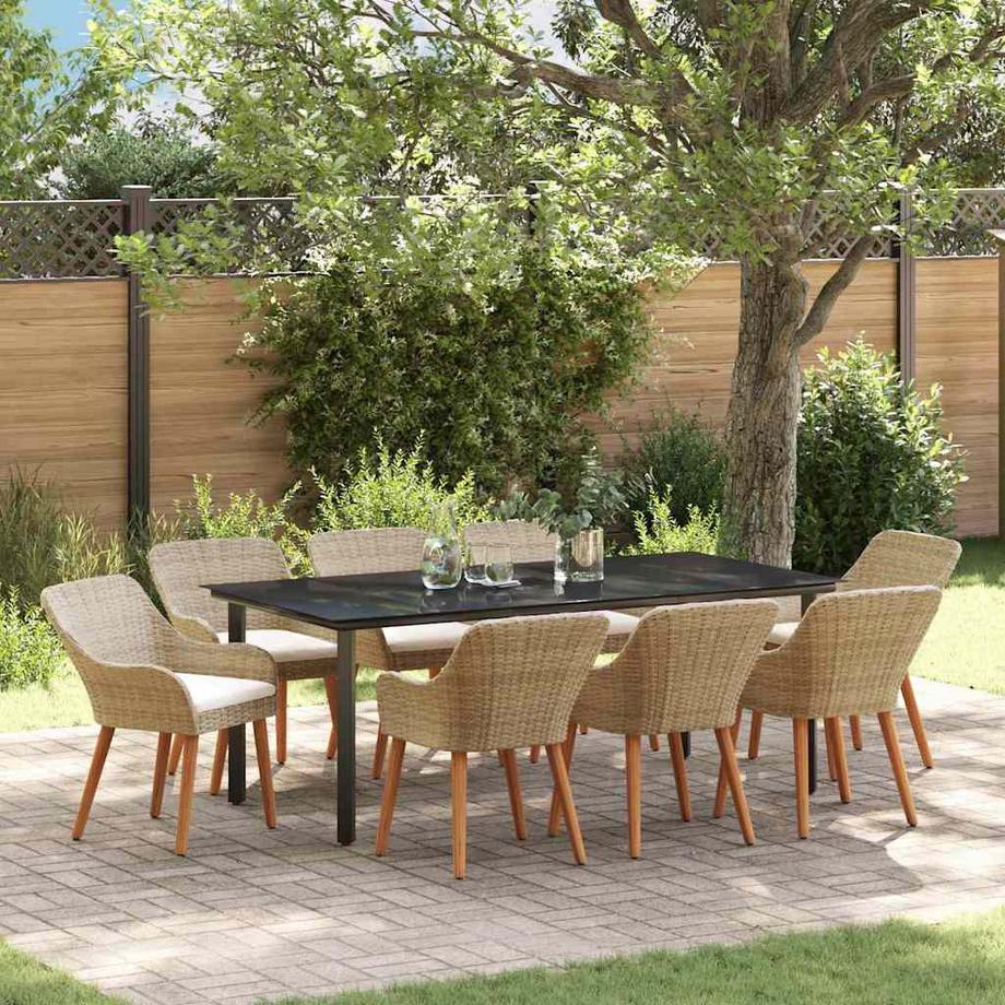 VidaXL Arredamento da Giardino Polyrattan  