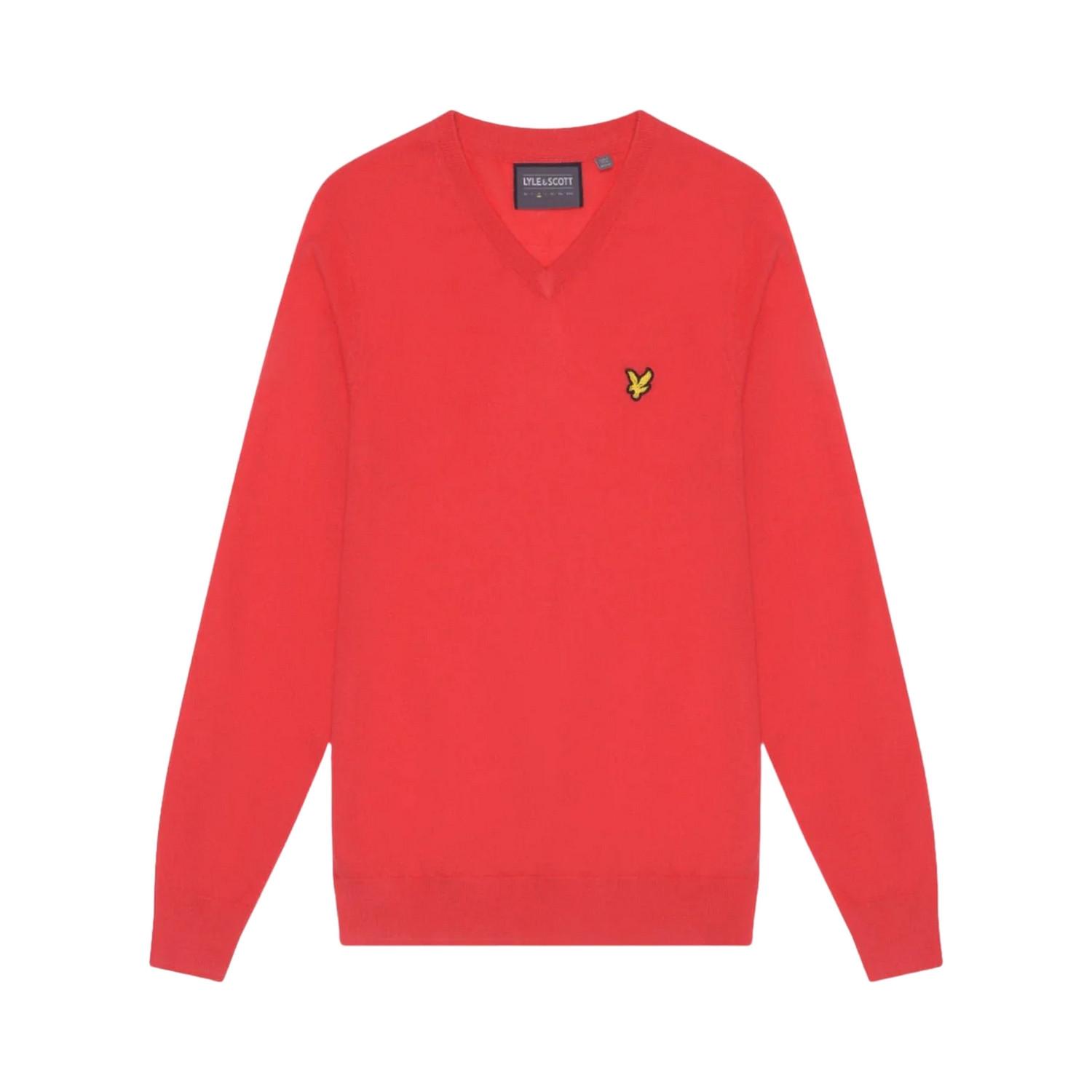 LYLE & SCOTT  Pullover VAusschnitt  Emblem 