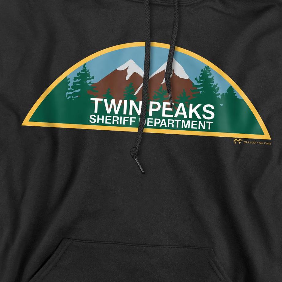 Twin Peaks  Sweat à capuche SHERIFF DEPARTMENT 