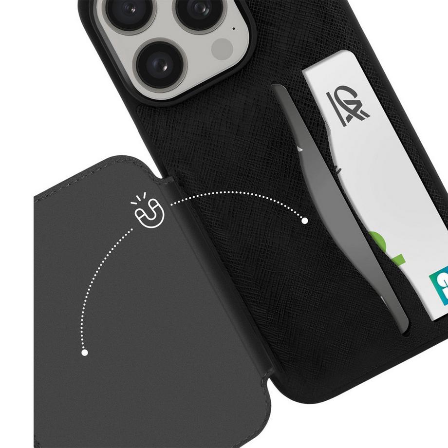 KARL LAGERFELD  Hülle iPhone 15 Pro Saffiano 