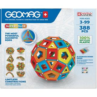 Geomag  Panneaux SuperColor Masterbox 388 pièces 