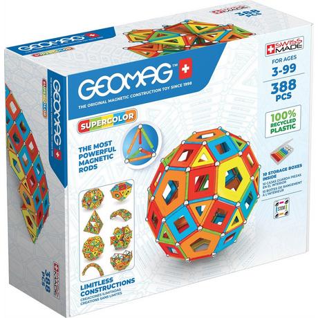 Geomag  Panneaux SuperColor Masterbox 388 pièces 