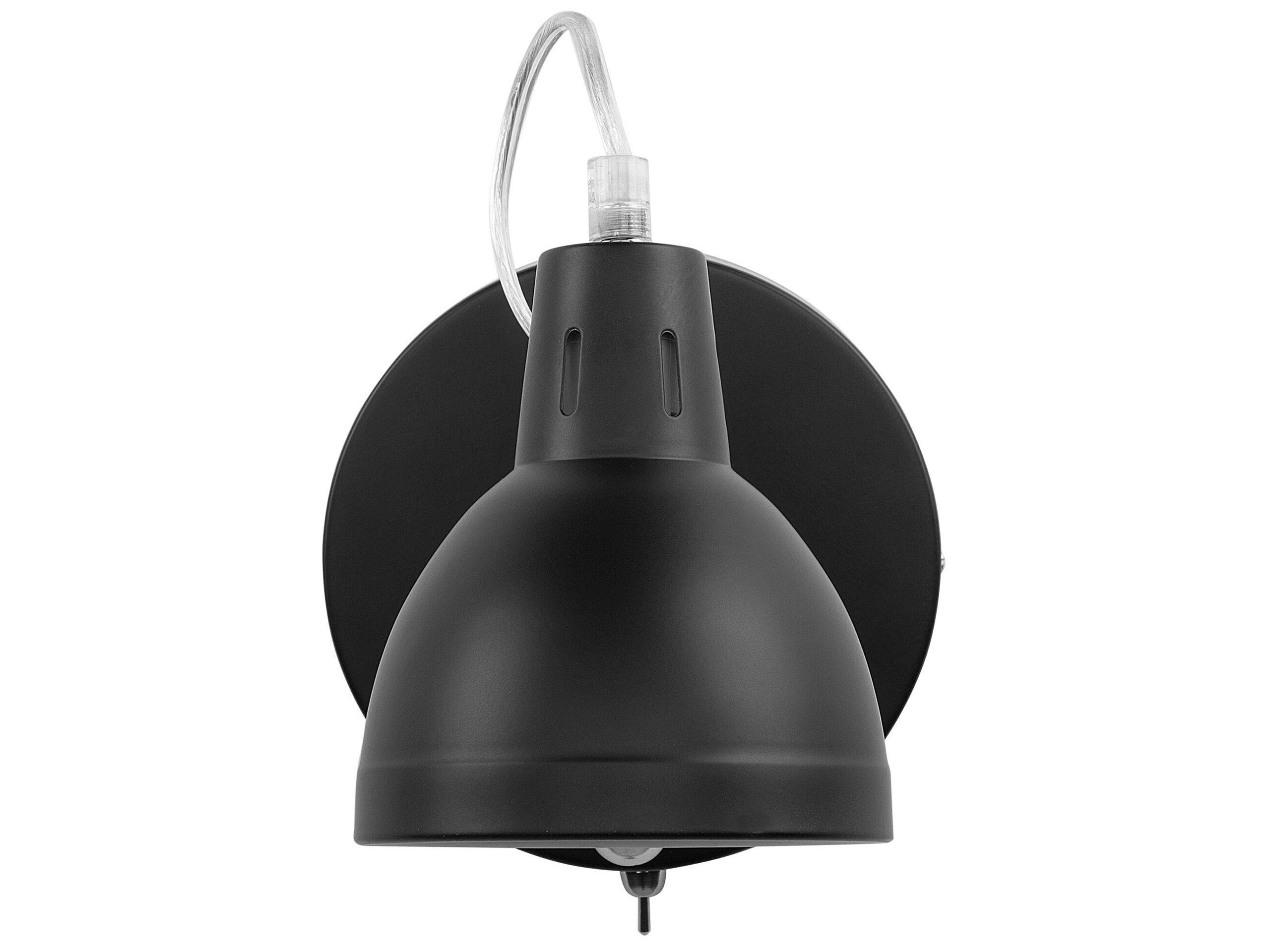 Beliani Lampe murale en Acier Industriel HARRINGTON  