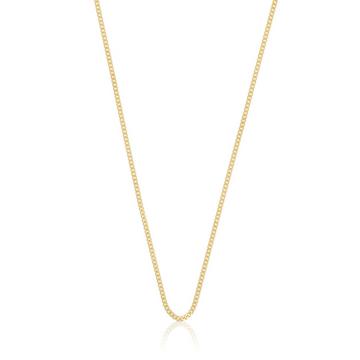 Collier Panzer Gelbgold 750, 1.4mm, 38cm