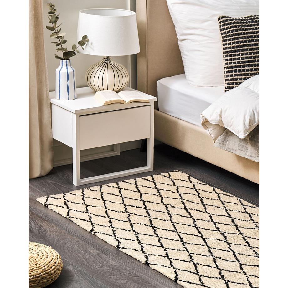Beliani Tapis en Polyester  MIDYAT  
