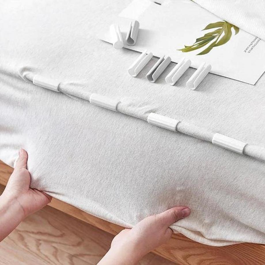 Northio  12x Klammern für Bettlaken 