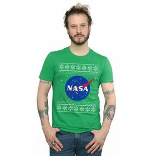 Nasa Christmas Jumper Style T-Shirt  
