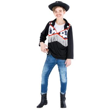 Jungenkostüm Cowboy Hemd Sheriff