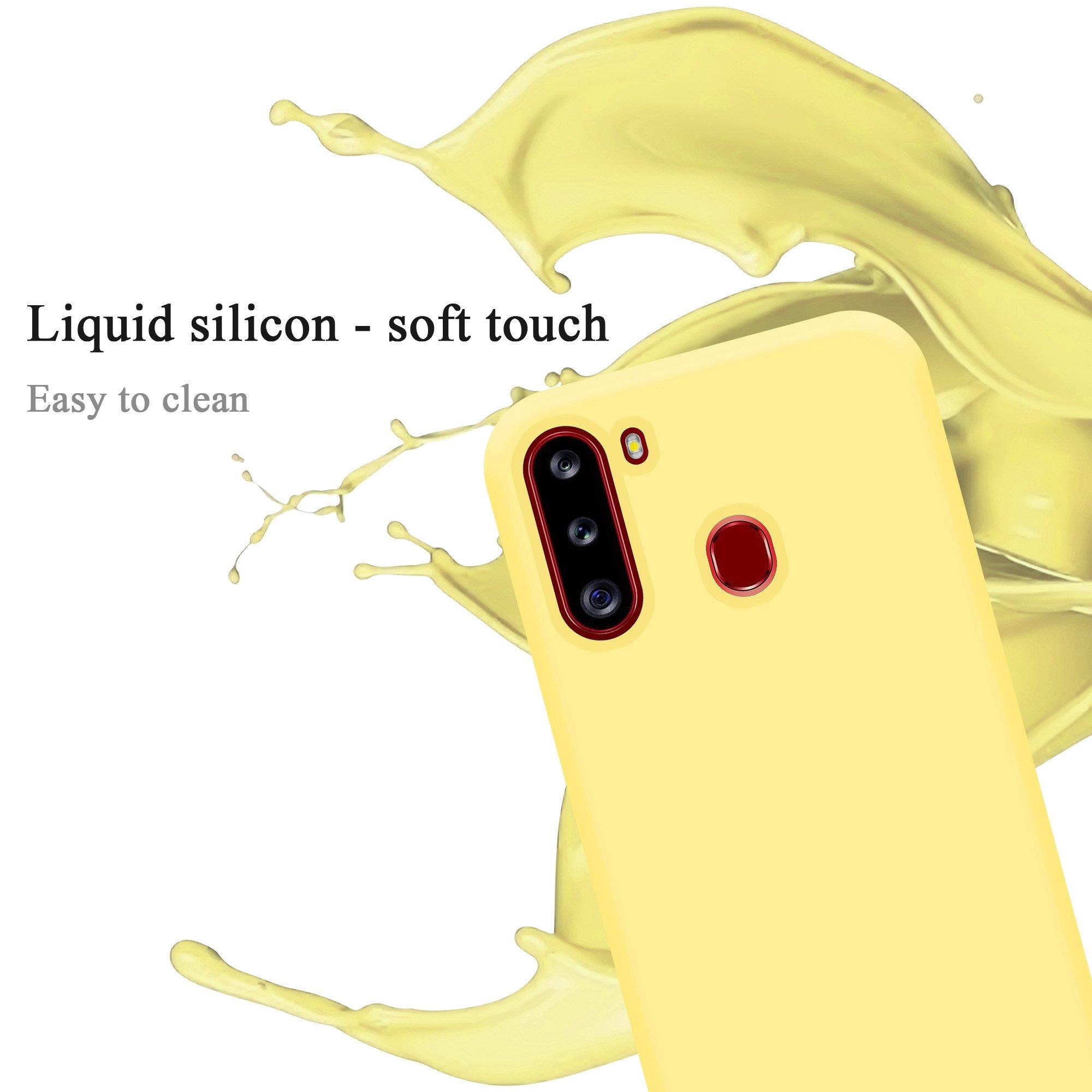 Cadorabo  Hülle für Samsung Galaxy A21 TPU Silikon Liquid 