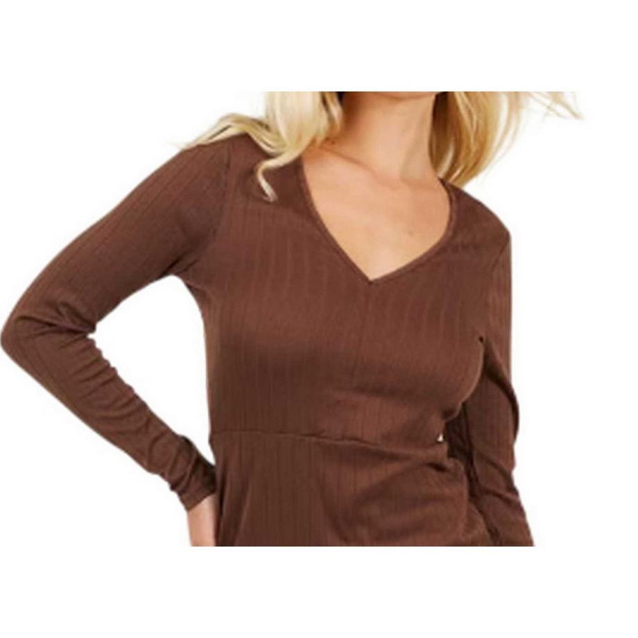 Brave Soul Robe Courte Manches Longues  