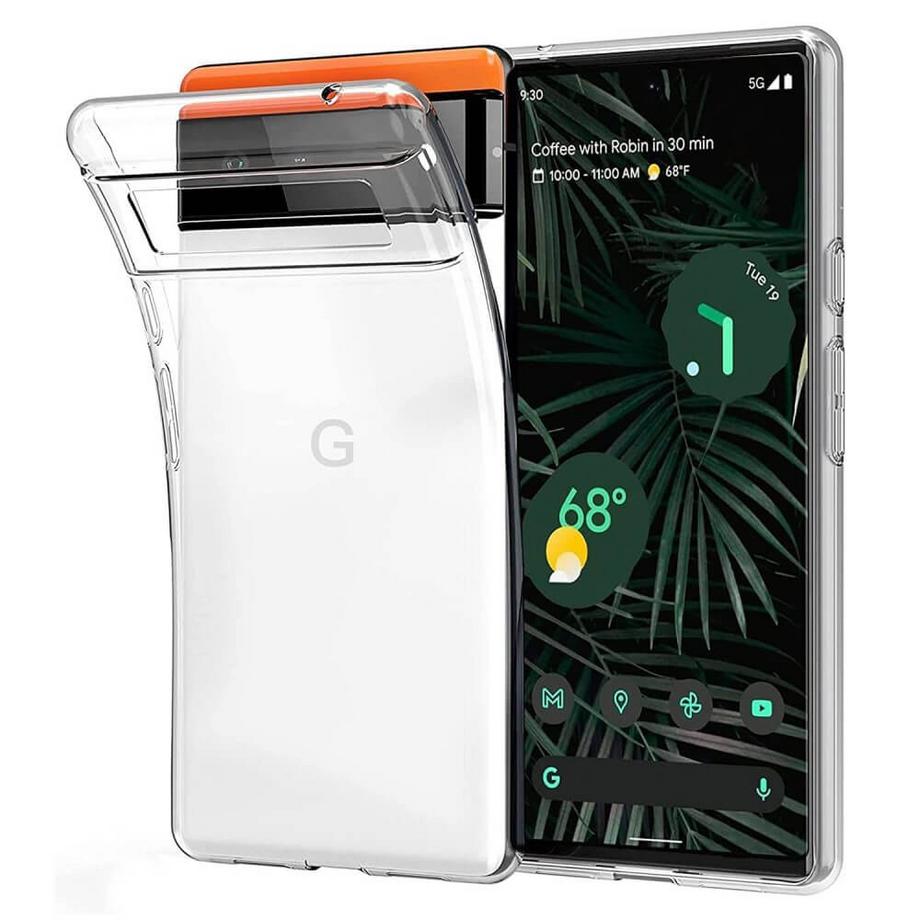 Cover-Discount  Google Pixel 7a - Silikon Case Hülle Transparent 
