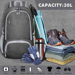 Only-bags.store Leichter faltbarer Packrucksack wasserdichter Wanderrucksack  