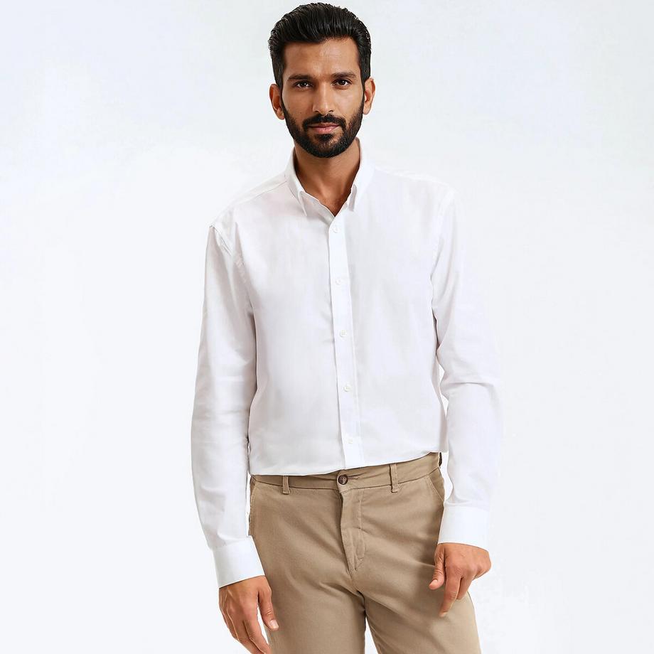 La Redoute Collections Signature Baumwollhemd  