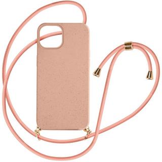 Avizar  Coque Cordon iPhone 15 Plus Rose 