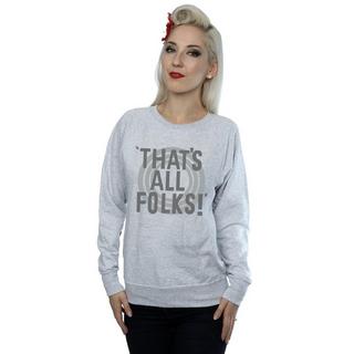 LOONEY TUNES  That's All Folks Sweatshirt 