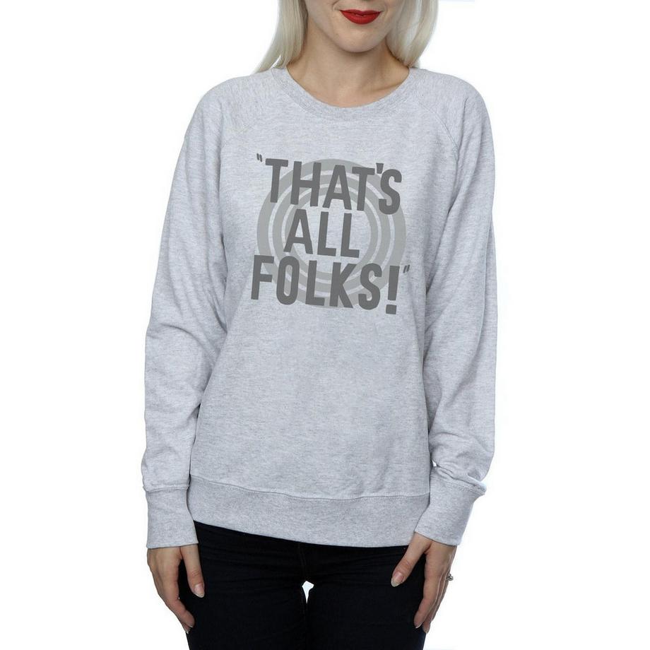 LOONEY TUNES That's All Folks Sweatshirt  