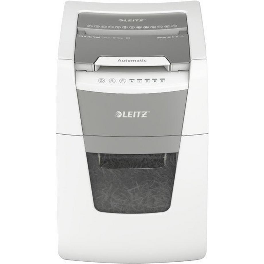 Leitz LEITZ Aktenvernichter IQ AF 8011-20-00 Small Office 100, P-4, 34lt  