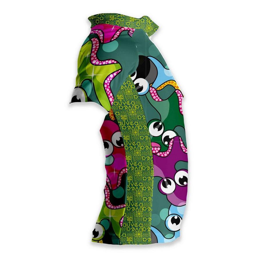 Uvea  Kinder UPF 50+ Badeshirt kurzarm Biarritz petite pieuvre 