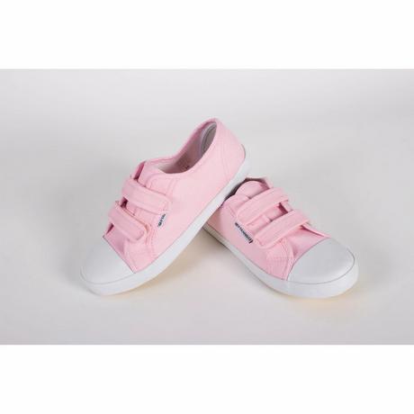 Stannol  hallenschuhe aus leinen kinder velcro 