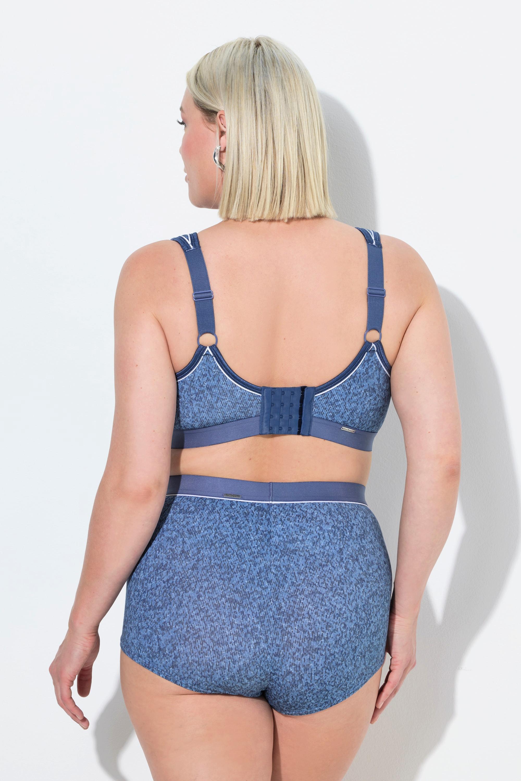 Ulla Popken Minimizer Effetto Denim Senza Ferretto Coppa C D  