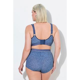 Ulla Popken Minimizer Effetto Denim Senza Ferretto Coppa C D  