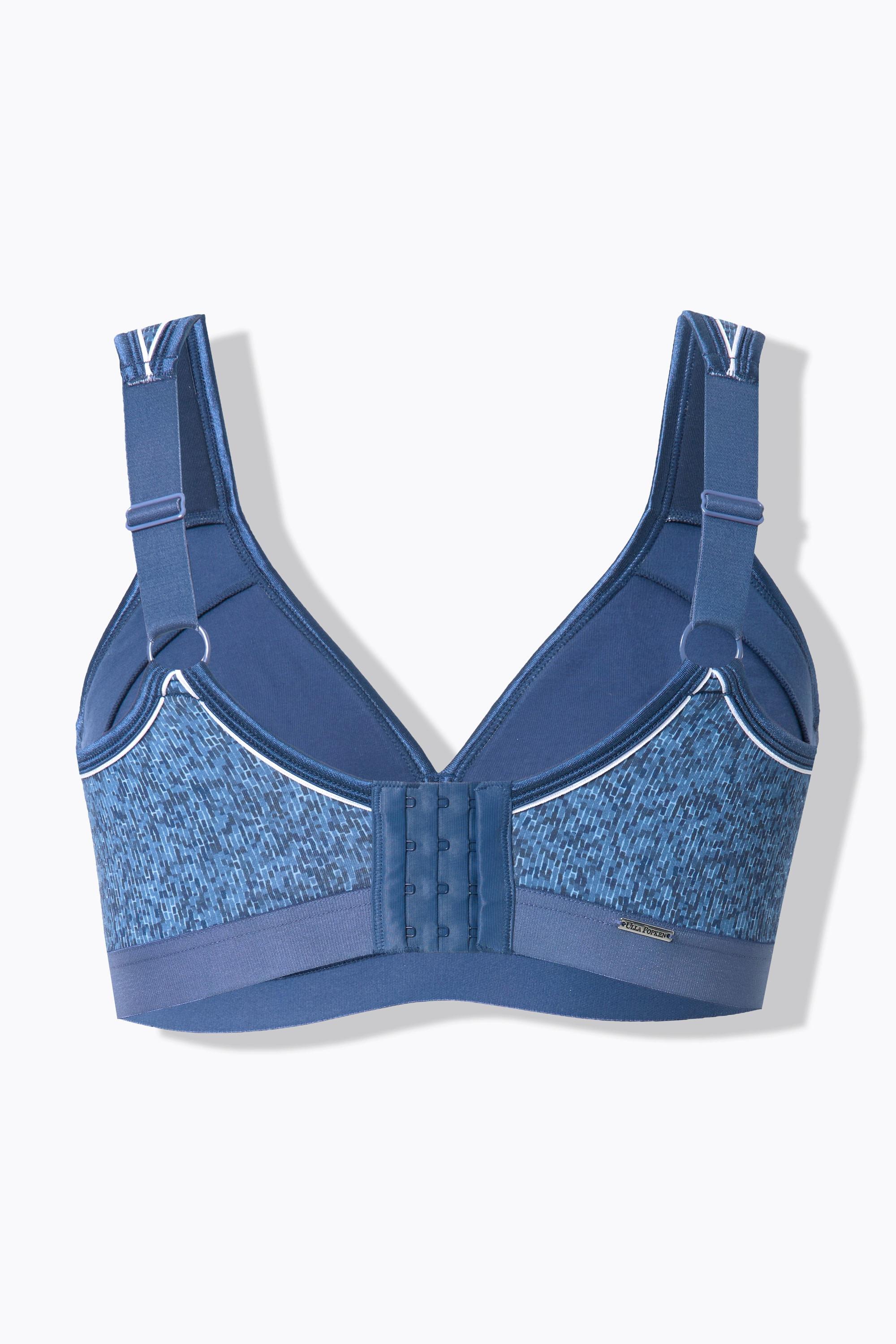 Ulla Popken Minimizer Effetto Denim Senza Ferretto Coppa C D  