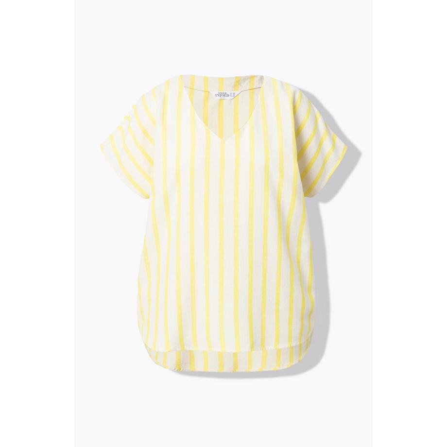 Studio Untold Oversized Blusenshirt Streifen  