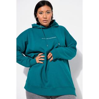 Studio Untold  Hoodie, oversized, Glitzer-Statement, Kapuze 