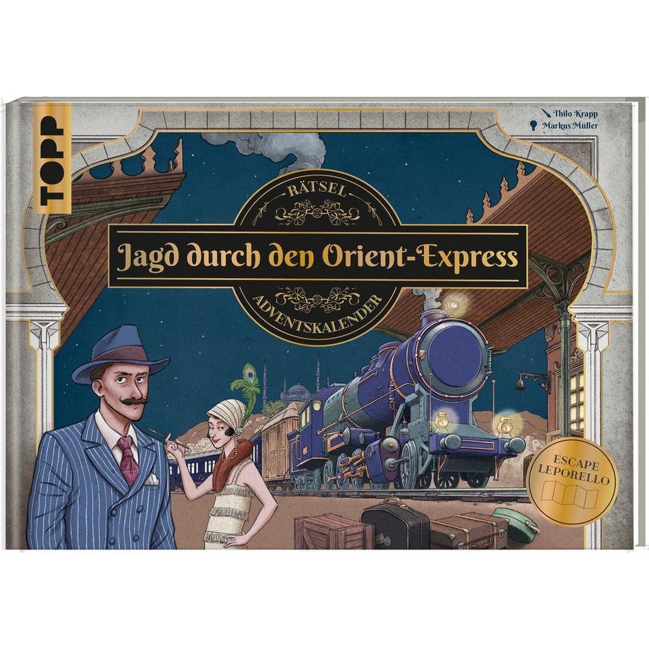 Frech  Jagd durch den Orient-Express - Rätsel-Adventskalender 