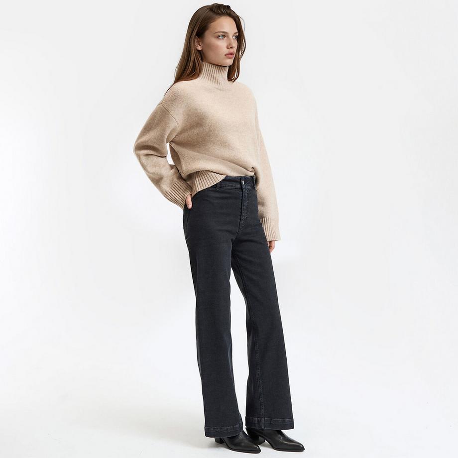 La Redoute Collections High-Waist Loose Fit Jeans  