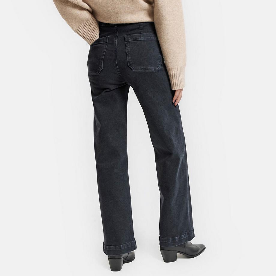 La Redoute Collections High-Waist Loose Fit Jeans  