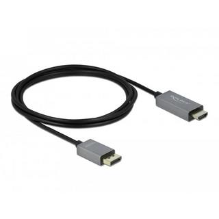 DeLock  DeLOCK DisplayPort attivo 1.4 a cavo per HDMI 4K 60 Hz (HDR) da 2 m 