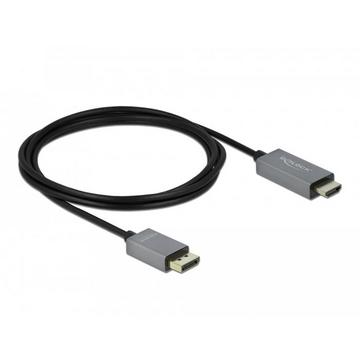 DeLOCK Câble actif DisplayPort 1.4 à HDMI 4K 60 Hz (HDR) 2 m