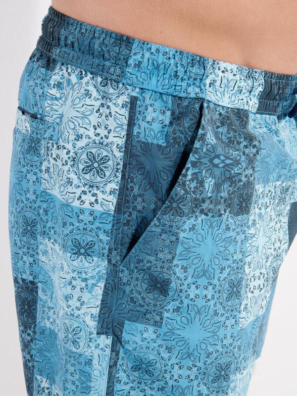 HOM Pantaloncini da Bagno Patchwork  