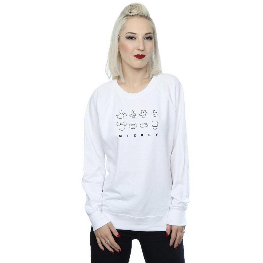 Disney Mickey Mouse Iconographie Sweatshirt  