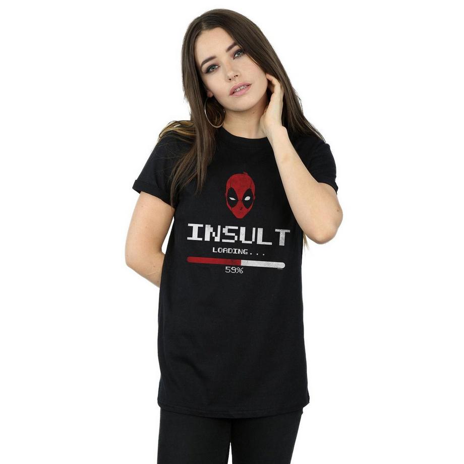MARVEL Deadpool Insult Loading T-Shirt  