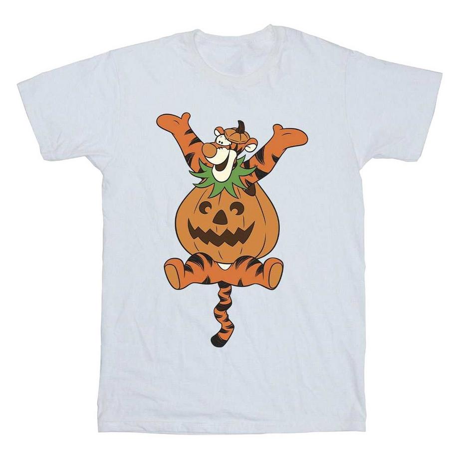 T-ShirtMotif Tigrou Motiftyle Citrouille