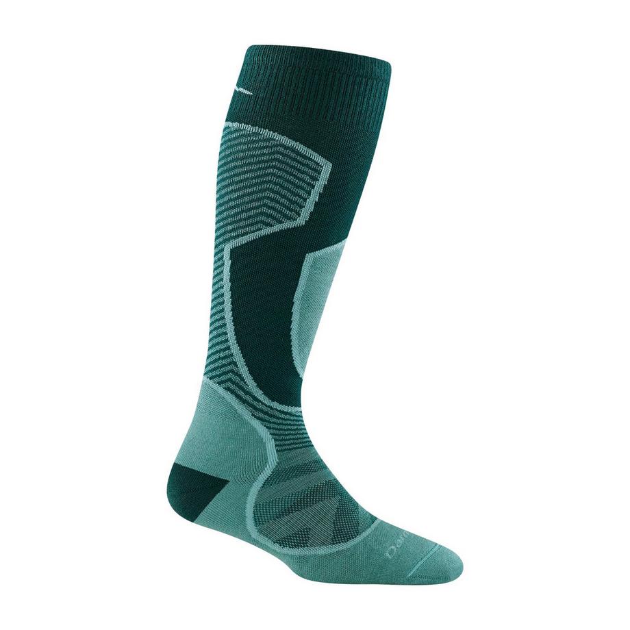 Darn Tough Chaussettes Femme Mi-Mollet Légères Ski Snowboard Laine Coussinées