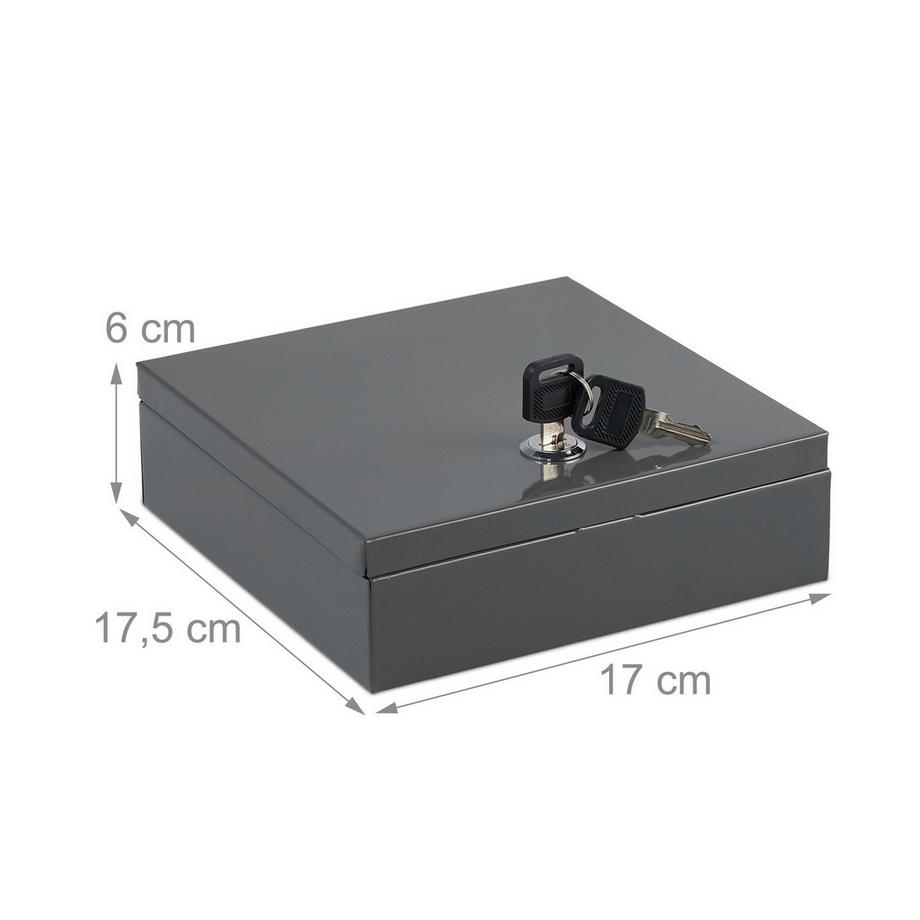 Northix  Abschließbare Kasse 