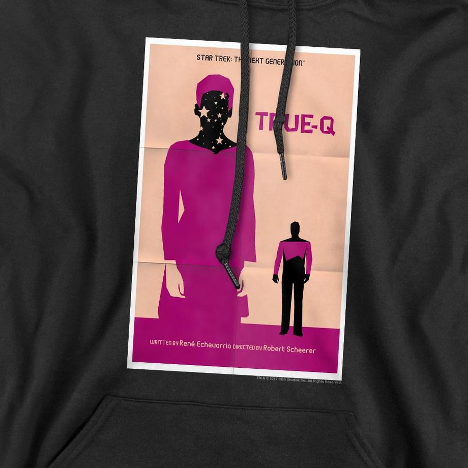 Star Trek The Next Generation Season 6 Episode 6 Felpa con cappuccio  