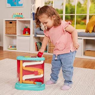 Activity-board  Kugelbahn Motorikspielzeug - Hammerspiel mit Hammer und 4 Kugeln - Lernspielzeug Hammerspiel 